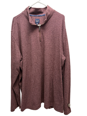 GAP Ribbed Crewneck Sweater Size XXXL Maroon